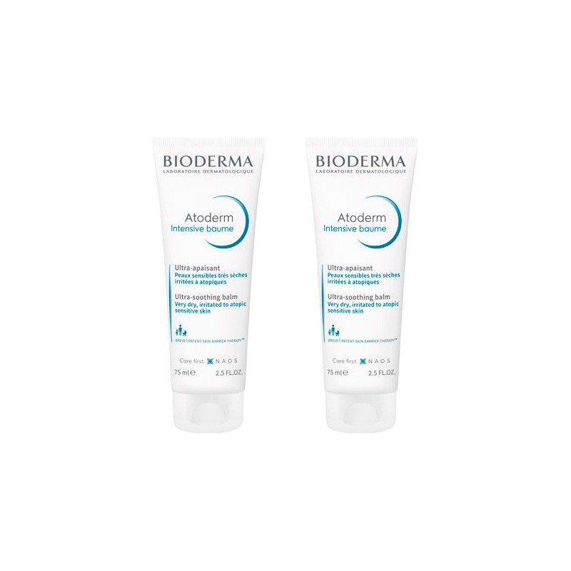 BIODERMA ATODERM INTENSIVE BAUME 2 X 75 ML 2ª UND 50% DTO