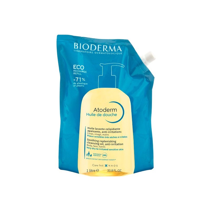 BIODERMA ATODERM ACEITE DE DUCHA RECARGABLE 1 L