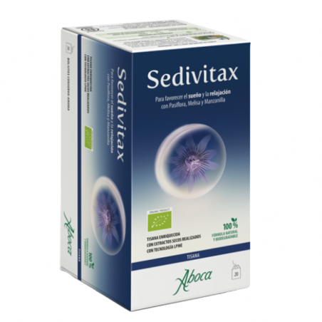 ABOCA SEDIVITAX TISANA NUEVA FORMULA 20 BOLSITAS 17 G