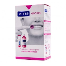 VITIS ENCIAS PASTA 100 ML + COLUTORIO 500 ML (NECESER DE REGALO)