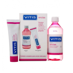 VITIS ENCIAS PASTA 100 ML + COLUTORIO 500 ML (NECESER DE REGALO)