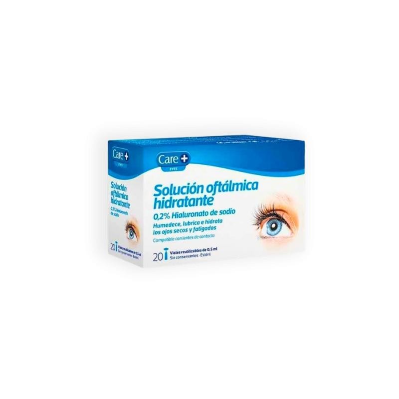 STADA CARE + SOLUCION OFTALMICA HIDRATANTE 0.2% 20 MONODOSIS