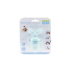 SARO ALIMENTADOR SILICONA AZUL +6 MESES