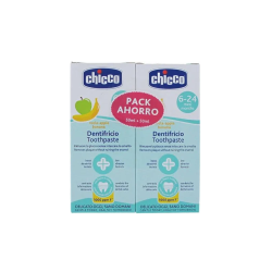 CHICCO DUPLO PASTA DENTIFRICA PLATANO 50ML + 50ML