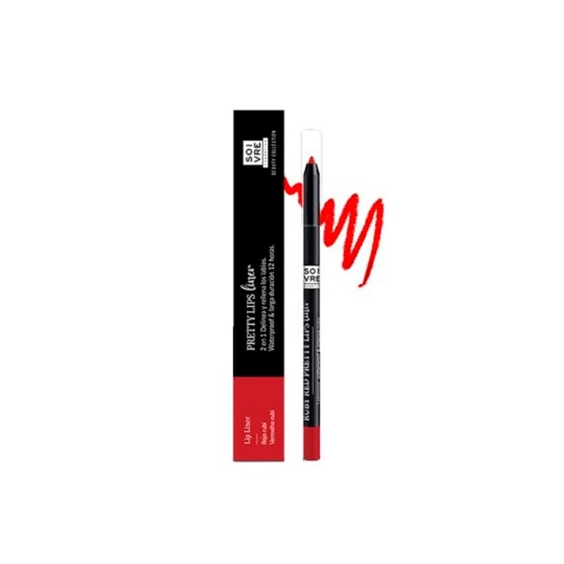 SOIVRE PRETTY LIPS LINER COLOR ROJO RUBI 1.27 G