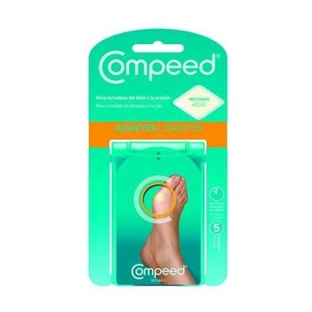 COMPEED APOSITOS HIDROCOLOIDE JUANETES 5 UNID