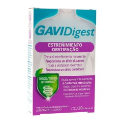 GAVIDIGEST ESTREÑIMIENTO 30 CAPSULAS