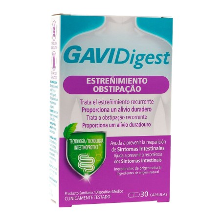 GAVIDIGEST ESTREÑIMIENTO 30 CAPSULAS