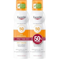 EUCERIN SUN PROTECTION OIL CONTROL SPRAY DUPLO 2 X 200 ML 2ª UND 50 % DTO