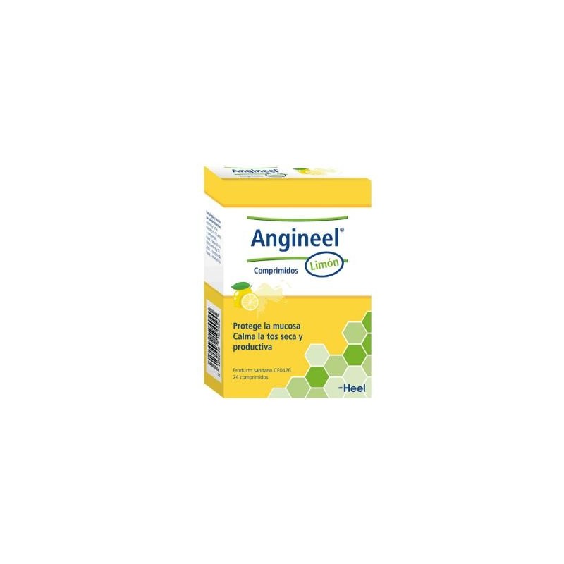 HEEL ANGINEEL LIMON 24 COMPRIMIDOS BUCODISPERSABLE