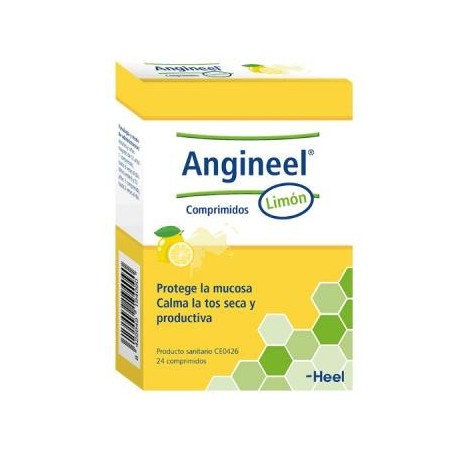HEEL ANGINEEL LIMON 24 COMPRIMIDOS BUCODISPERSABLE