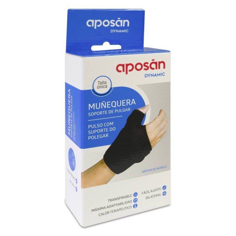 APOSAN MUÑEQUERA SOPORTE PULGAR APOSAN DYNAMIC 1 UNIDAD TALLA UNICA