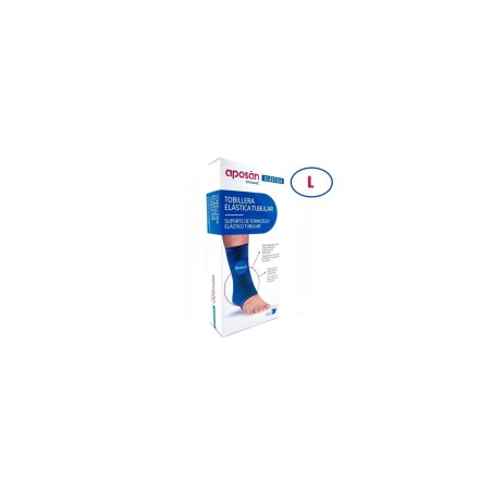 APOSAN DYNAMIC TOBILLERA ELASTICA TUBULAR AZUL T/L