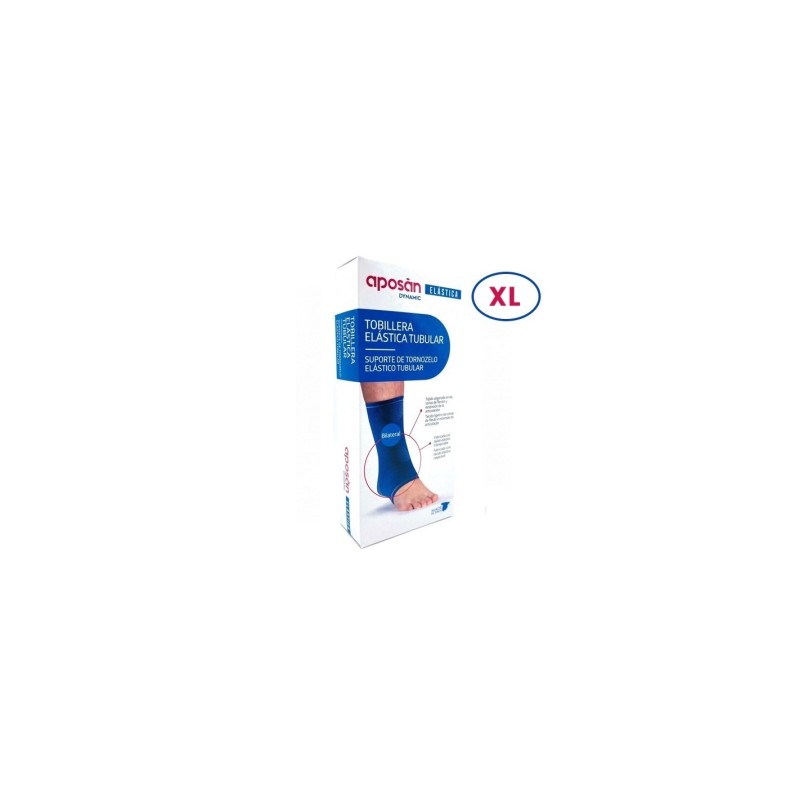 APOSAN DYNAMIC TOBILLERA ELASTICA TUBULAR AZUL T/XL