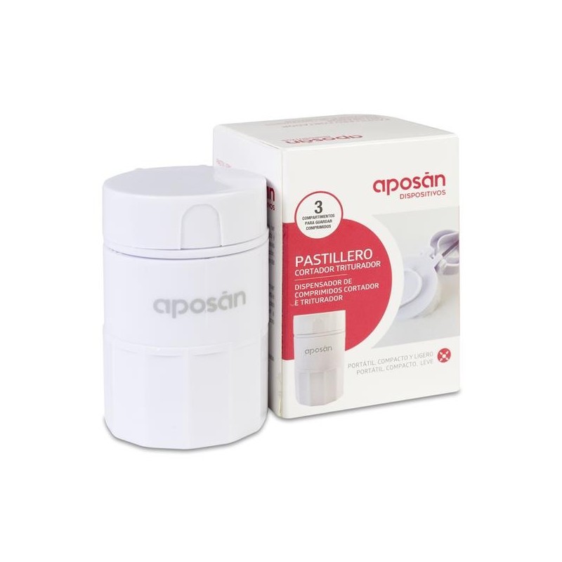 APOSAN PASTILLERO CORTADOR TRITURADOR 1 UNIDAD