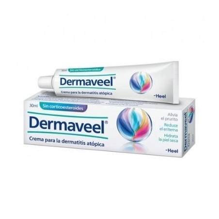 Heel Dermaveel Crema 30ml - Tratamiento Complementario para Dermatitis Atópica - Alivia la Piel Irritada