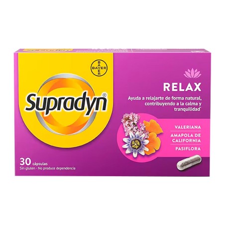 SUPRADYN RELAX 30 CAPSULAS
