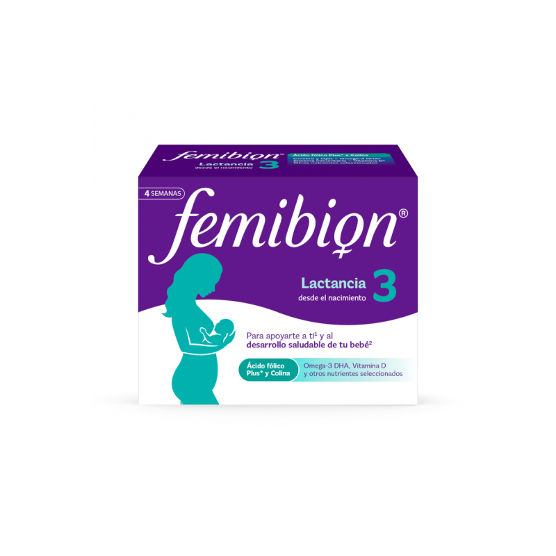 FEMIBION 3 LACTANCIA 28 COMPRIMIDOS + 28 CAPSULAS