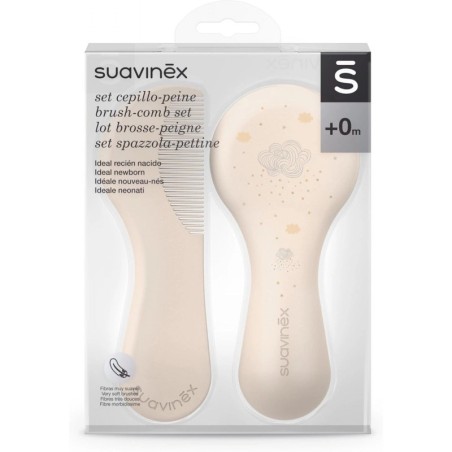SUAVINEX CEPILLO Y PEINE INFANTIL BEIGE