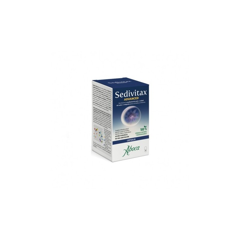 Sedativax Advanced - Relajante Natural 30 Cápsulas Aboca