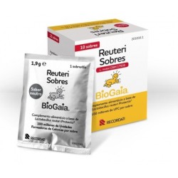 Casen REUTERI SOBRES 10 SOBRES - Infusión para Descanso de Lactantes y Niños - Alivit Noche - Extractos Solubles de Tila Melisa y Azahar
