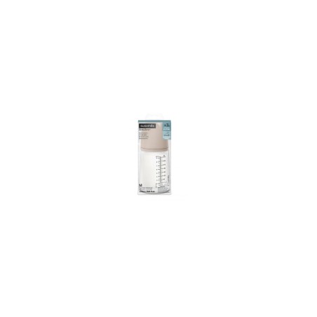 SUAVINEX BIBERON ANTICOLICO T SILICONA + 3 MESES 270 ML TALLA M ALMOND