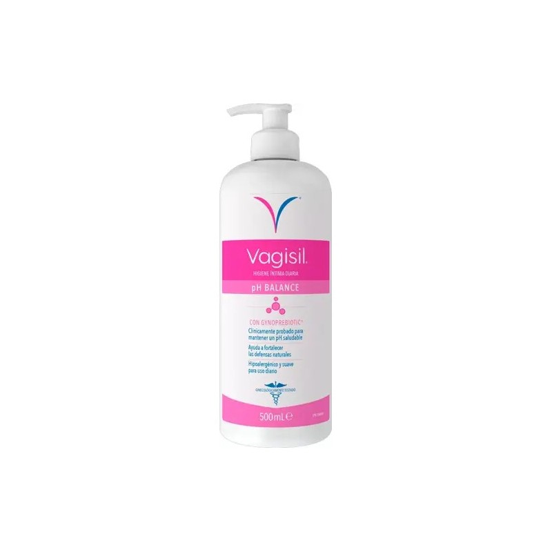 VAGISIL HIGIENE INTIMA PH BALANCE 500 ML