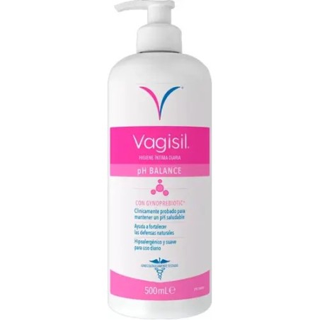 VAGISIL HIGIENE INTIMA PH BALANCE 500 ML