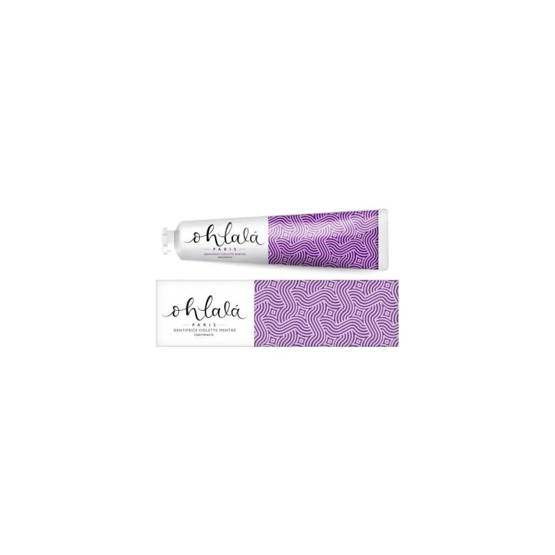 OHLALA PASTA DENTAL VIOLETA MENTA 75 ML