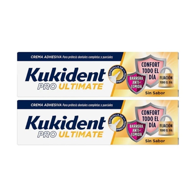 KUKIDENT PRO ULTIMATE SIN SABOR DUPLO 2 X 40 G