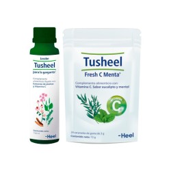 HEEL TUSHEEL JARABE 150 ML + TUSHEEL FRESH C MENTA CARAMELOS