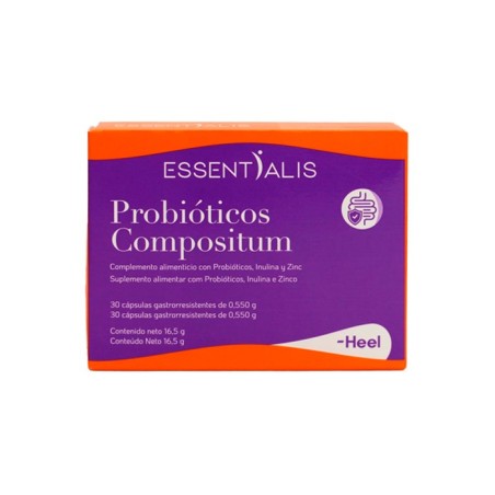 HEEL ESSENTIALIS PROBIÓTICOS COMPOSITUM 30 CAPS