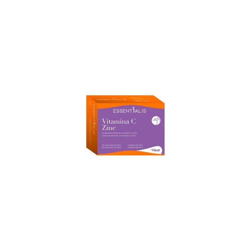 HEEL ESSENTIALIS VITAMINA C ZINC 60 COMP