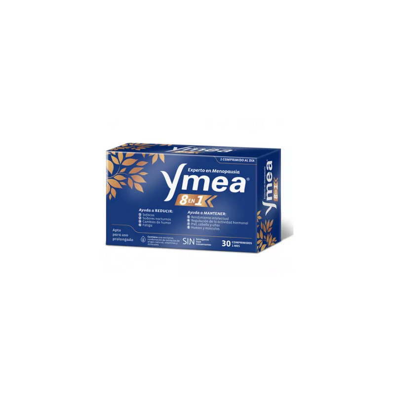 Perrigo Ymea 8 en 1 - Control de Sofocos y Sudores Nocturnos
