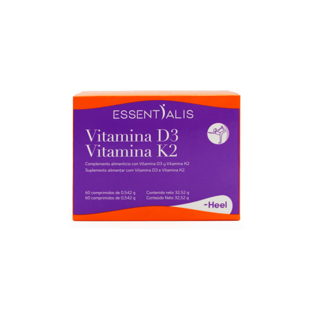 HEEL ESSENTIALIS VITAMINA D3/K2 60 COMP