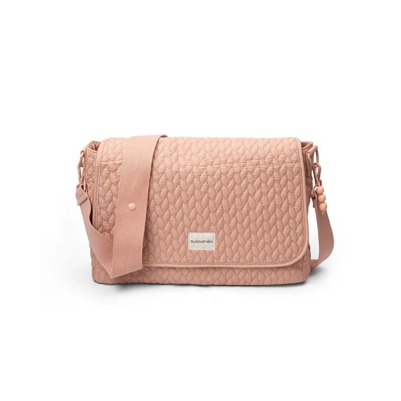 SUAVINEX BOLSO MATERNIDAD BANDOLERA ROSA