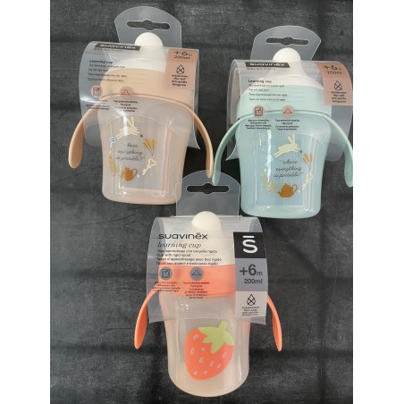 SUAVINEX TAZA ANTIDERRAME + 6 MESES 200 ML