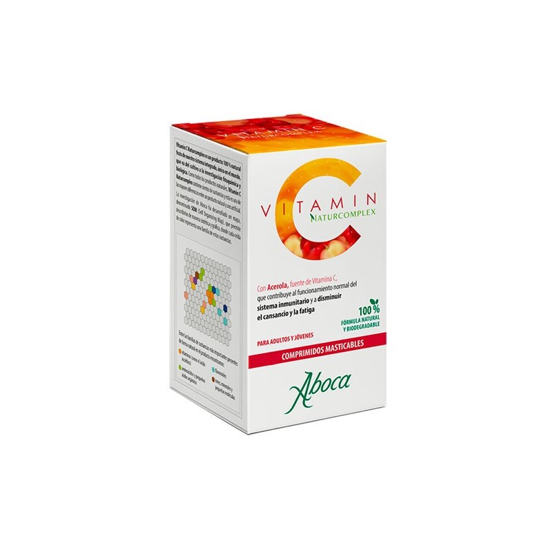 ABOCA VITAMIN C NATURCOMPLEX 30 COMPRIMIDOS MASTICABLES