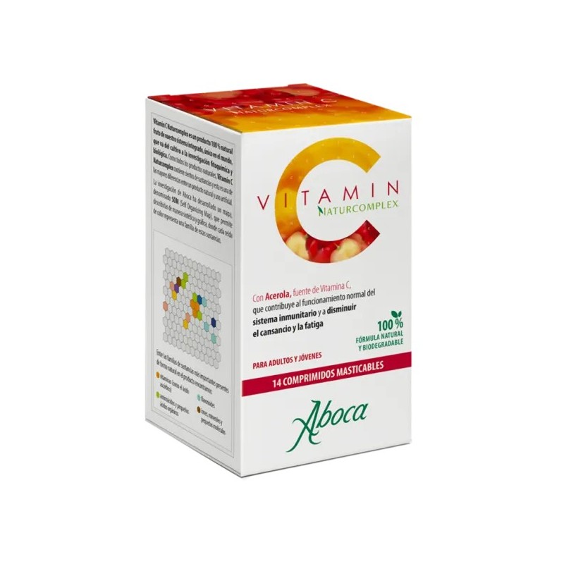 ABOCA VITAMIN C NATURCOMPLEX 14 COMPRIMIDOS MASTICABLES