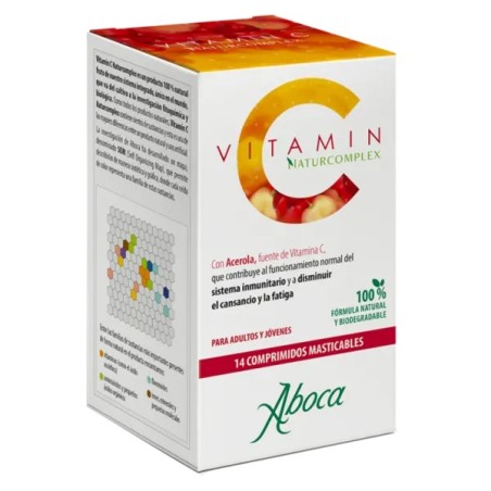 ABOCA VITAMIN C NATURCOMPLEX 14 COMPRIMIDOS MASTICABLES