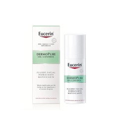 EUCERIN DERMOPURE OIL CONTROL FLUIDO FACIAL HIDRATANTE MATIFICANTE 50 ML