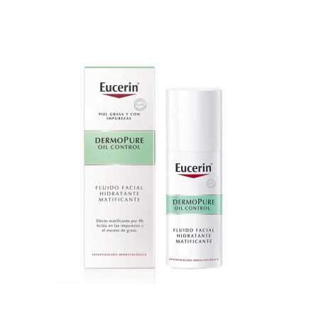 EUCERIN DERMOPURE OIL CONTROL FLUIDO FACIAL HIDRATANTE MATIFICANTE 50 ML