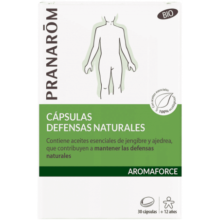 Pranarôm Aromaforce Cápsulas Defensas Naturales Bio 30 Cápsulas