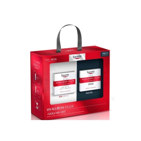 EUCERIN HYALURON FILLER + VOLUME-LIFT DIA SPF 15 50 ML + HYALURON FILLER + VOLUMEN FIT NOCHE 50 ML
