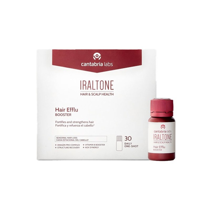 IRALTONE HAIR EFFLU BOOSTER 30 VIALES 15 ML