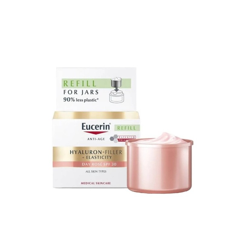 EUCERIN RECARGA HYALURON FILLER+ ELASTICITY ROSE DIA FP 30 50 ML