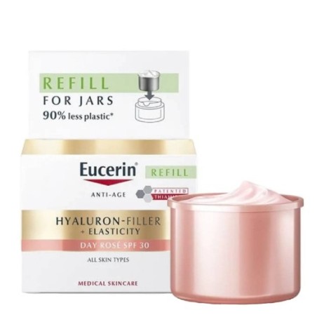 EUCERIN RECARGA HYALURON FILLER+ ELASTICITY ROSE DIA FP 30 50 ML