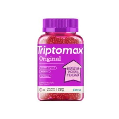 TRIPTOMAX ORIGINAL SABOR MORA 60 GUMMIES