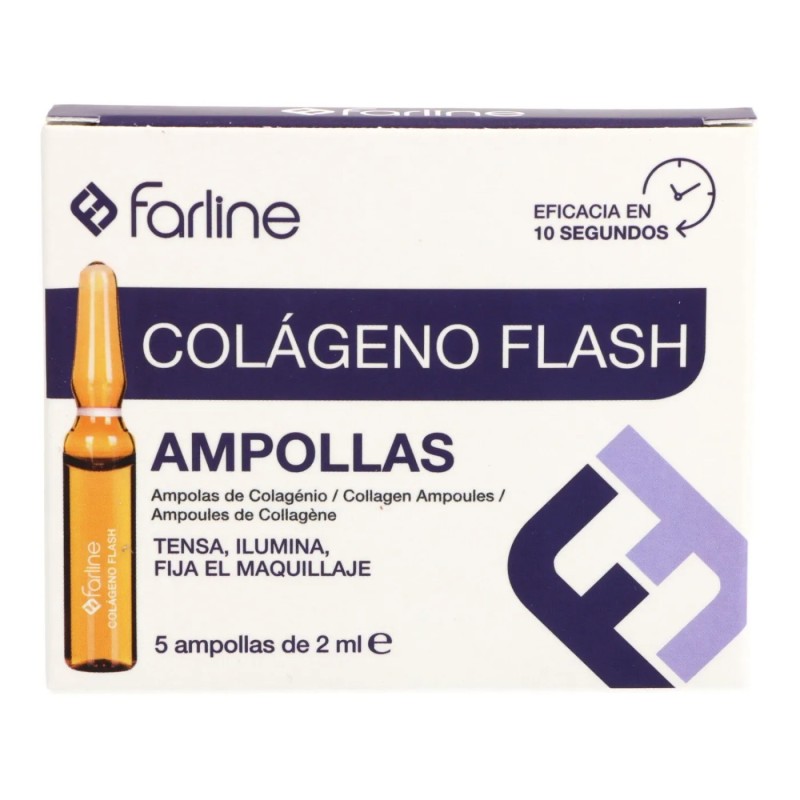 FARLINE AMPOLLAS COLAGENO FLASH 5 AMPOLLAS 2 ML