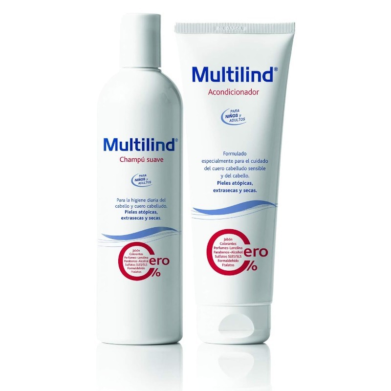 MULTILIND CHAMPU SUAVE 400 ML + ACONDICIONADOR 250 ML